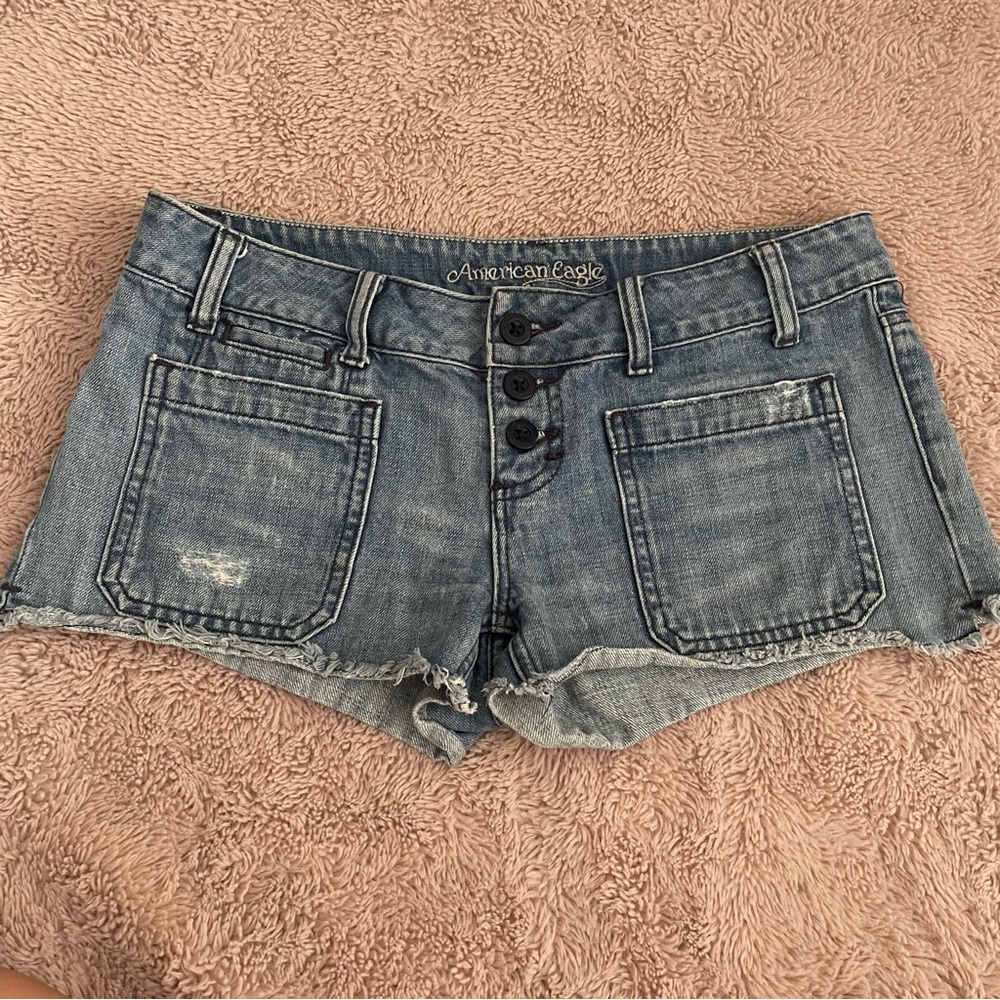 American Eagle Button Up Shorts